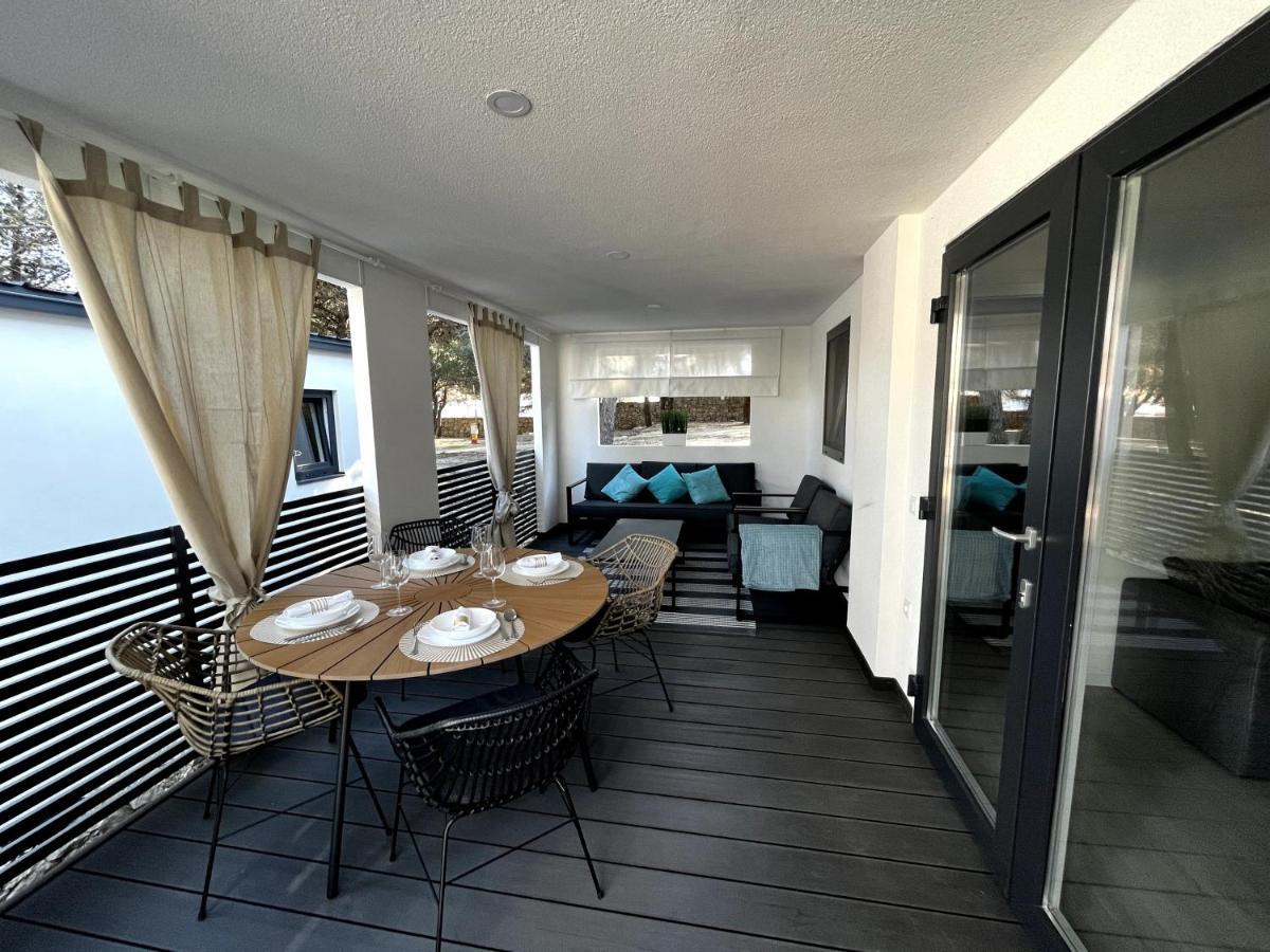 Luxury Mobile Home Pretty Green - Premium - Oaza Mira Resort -50 M From The Beach Драге Екстер'єр фото